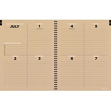 2024-2025 TF Publishing Elements Series Lava Wave 8.5 x 11 Academic Weekly & Monthly Planner, Pape