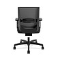 HON Convergence Fabric/Mesh Task Chair, Adjustable Arms, Black (HONCMY1AACCF10)