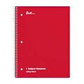 Quill Brand® 1-Subject Notebook, 8 x 10.5, College Ruled, 70 Sheets, Assorted (27498M)