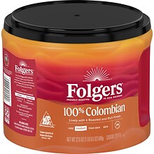 Folgers 100% Colombian Coffee, Medium Roast, 22.6 oz. (2550020532)