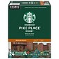 Starbucks Pike Place Coffee Keurig® K-Cup® Pods, Medium Roast, 24/Box (SBK18994)