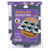 Hunger For Words Talking Pet Button Mat, Multicolored, 6 Pieces (LER9355)