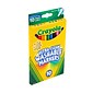Crayola Ultra-Clean Washable Markers, Fine Line, Assorted Colors, 10/Box (58-7852)