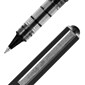 Uni Vision Rollerball Pen,Micro Point, Black Ink, Dozen (60106)