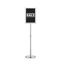 Quill Brand® Sign Holder, 11 x 17, Metallic (28068)