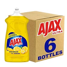 Ajax Ultra Super Degreaser Dish Soap, Lemon Scent, 52 fl. oz. (149861)