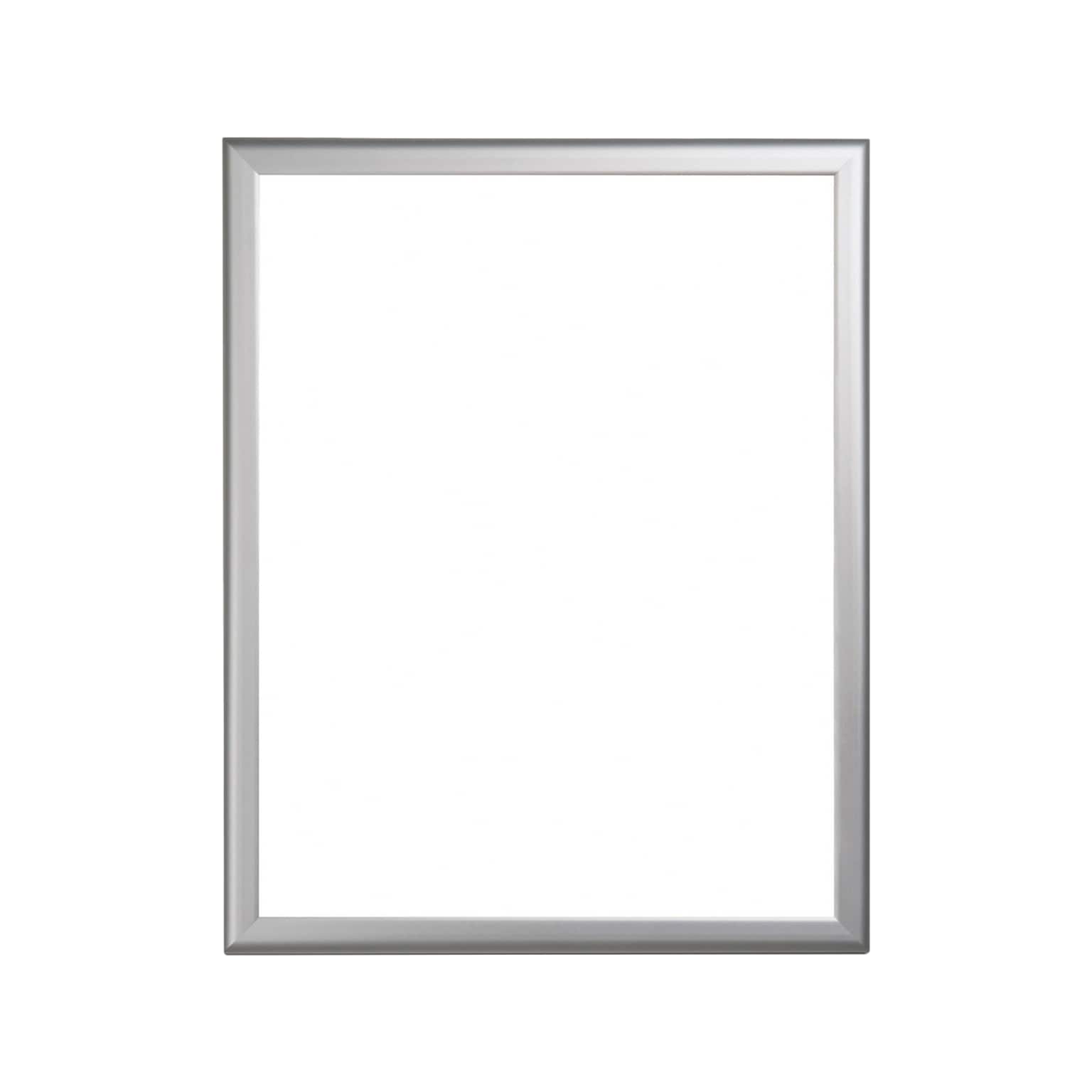 Azar Dry-Erase Whiteboard, Aluminum Frame, 30 x 24 (300229)