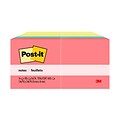 Post-it Notes, 3 x 3, Poptimistic Collection, 100 Sheet/Pad, 14 Pads/Pack (65414YWM)