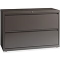 Lorell Fortress Series 42 Lateral File, Medium Tone, 2 x File Drawers (LLR60475)