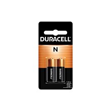 Duracell MN Alkaline Battery, N, 2 Pack (DURMN9100B2PK)