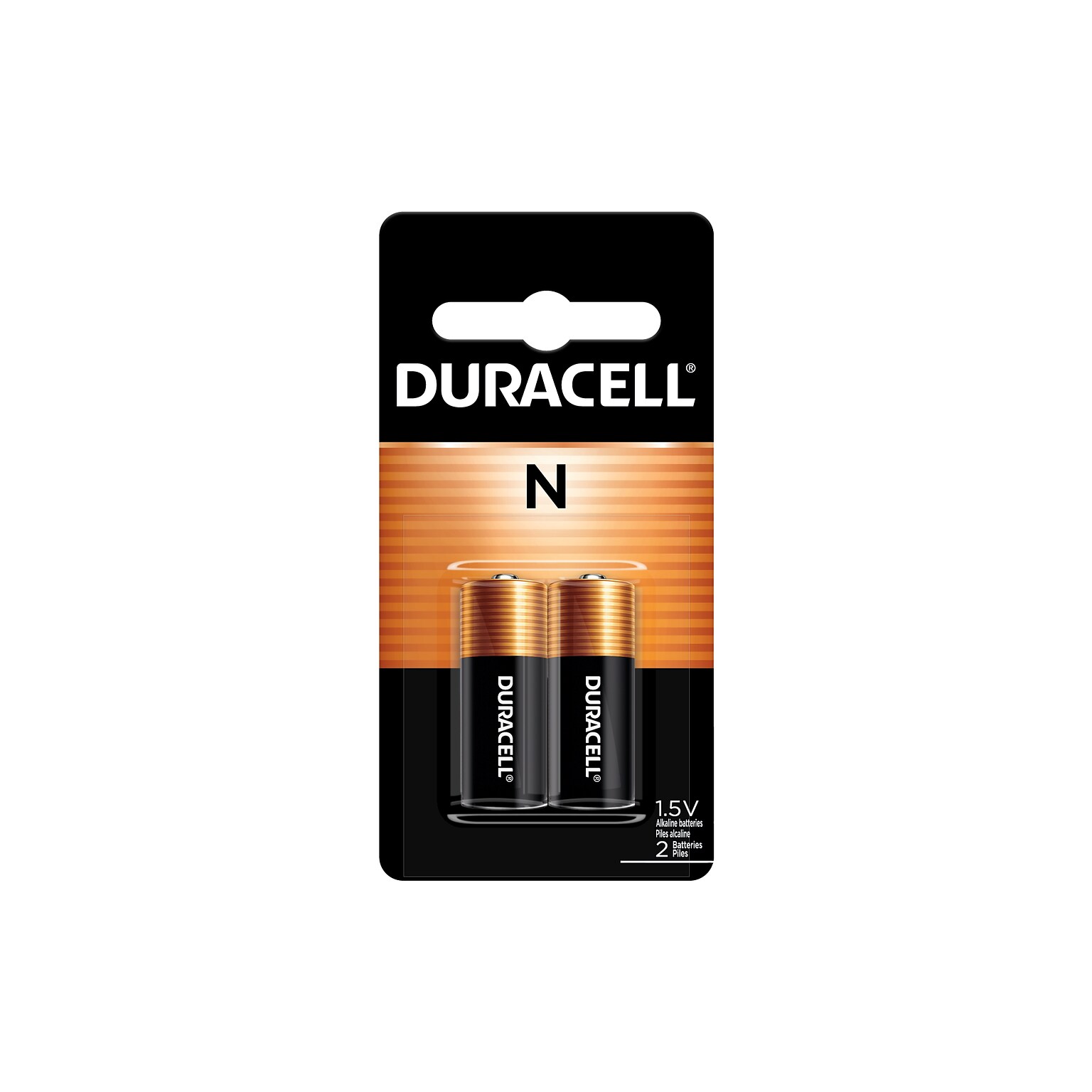 Duracell MN Alkaline Battery, N, 2 Pack (DURMN9100B2PK)