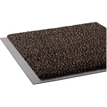 Crown Mats Dust-Star Heavy-Traffic Wiper Mat, 48 x 72, Walnut (DS 0046WA)