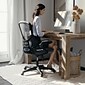 Flash Furniture Porter Ergonomic Mesh Swivel High Back Office Chair, Dark Gray/Black (HL00161BKDKGY)