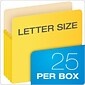 Pendaflex Expanding Colored File Pockets, Letter, 8 1/2"H x 11"W, 3 1/2" Expansion, 1/Ea