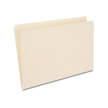 Quill Brand® File Folders, Straight Cut, Legal Size, Manila, 100/Box (760133)