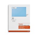 Staples® Laser/Inkjet Address Labels, 1/2 x 1 3/4, White, 80 Labels/Sheet, 100 Sheets/Pack, 8000 L