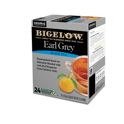 Bigelow Earl Grey Black Tea, Keurig® K-Cup® Pods, 24/Box (6082)