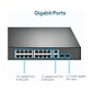 TP-LINK 18-Port Gigabit Ethernet PoE Unmanaged Switch, Black (TL-SG1218MP)