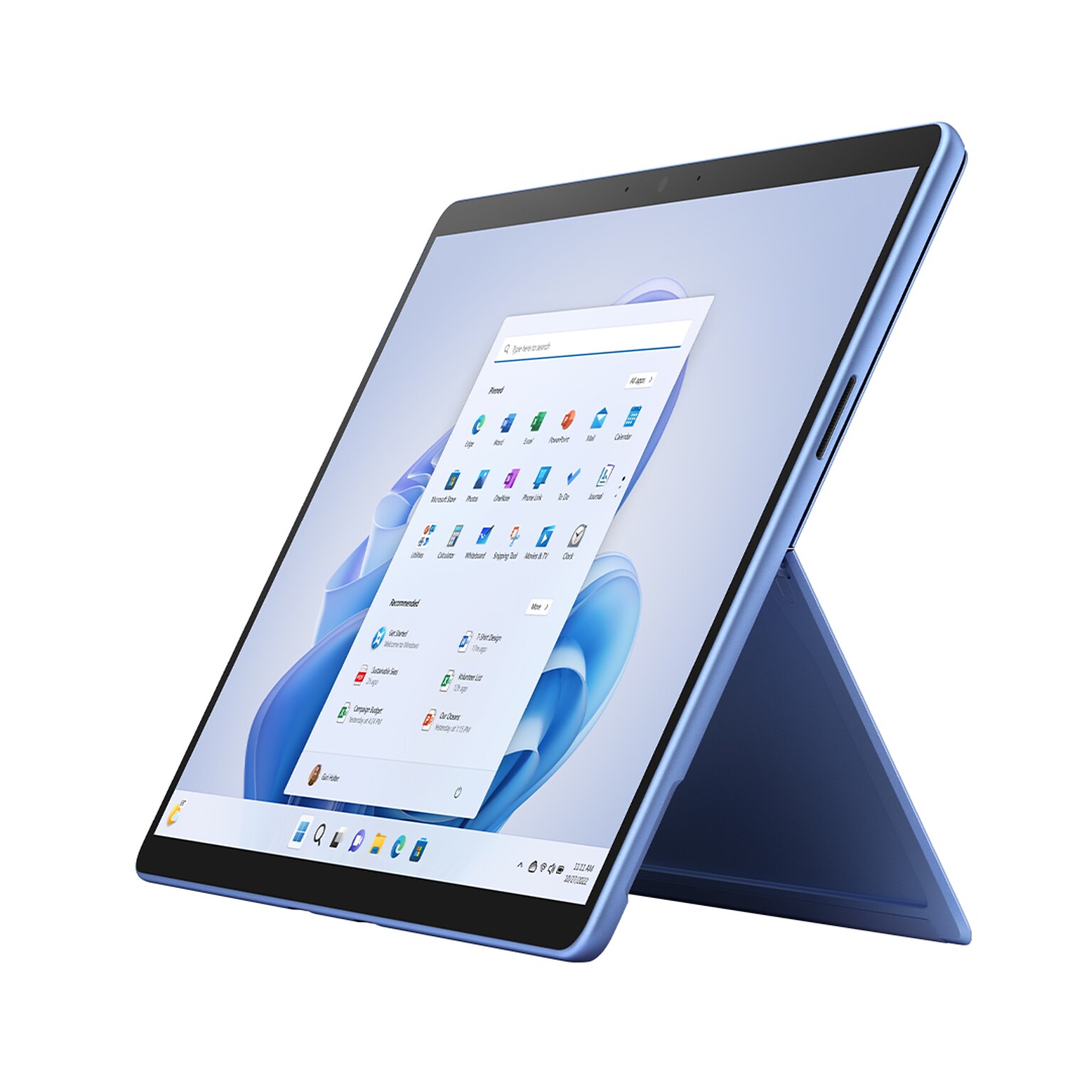 Microsoft Surface Pro 9 13 Tablet, Intel Core i5-1235U Evo, 8GB Memory, WiFi, 256GB SSD, Windows 11 Home, Sapphire (QEZ-00035)