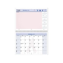 2024 AT-A-GLANCE QuickNotes City of Hope 11 x 8 Monthly Wall Calendar (PMPN50-28-24)