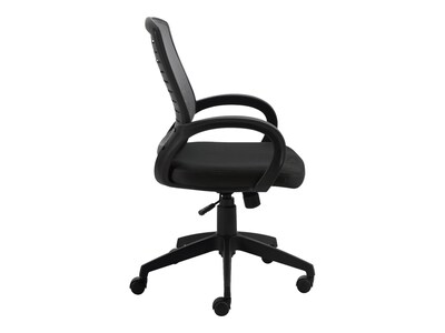 Global Mesh Back Fabric Manager Chair, Gray and Black (OTG10902B)