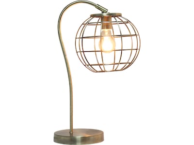 Lalia Home Studio Loft Table Lamp, Antique Brass (LHT-5061-AB)