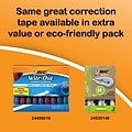 BIC Wite-Out EZ Correct Correction Tape, White, 10/Pack (50790)