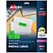 Avery Laser Address Labels, 1 x 2 5/8, Neon Green, 30 Labels/Sheet, 25 Sheets/Pack (5971)
