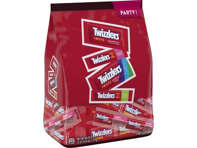 Twizzlers Chewy Candy Bulk Party Pack, Assorted Flavors, 46.34 oz. (HEC94479)