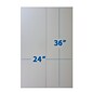 Flipside Foam Project Board, 36" x 48", White, 10/Pack (FLP3004810)