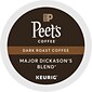 Peet's Coffee Major Dickason's Blend Coffee, Dark Roast, 0.47 oz. Keurig® K-Cup® Pods, 22/Box (6547)