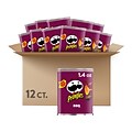 Pringles Grab & Go BBQ Crisps, 1.4 oz., 12 Cans/Carton (3800018372)