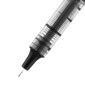 uniball Vision Needle Rollerball Pens, Fine Point, 0.7mm, Black Ink, Dozen (1734903)