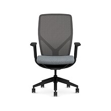 HON Flexion Fabric/Mesh Task Chair, Basalt/Black (HFXT1.F0.STC.A.H.IM.APX25.NL.SB.T)