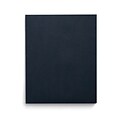 Staples Smooth 2-Pocket Paper Folder, Navy, 25/Box (50762/27539-CC)