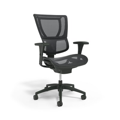 Workplace2.0 Lawton Ergonomic Mesh Swivel Task Chair, Black (UN28570-CC)