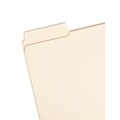 Smead SuperTab File Folders, Reinforced 1/3-Cut Tab, Letter Size, Manila, 100/Box (10395)