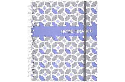 Mead Home Finances 9 x 11 Calendar Year Monthly Planner, Paperboard Cover, Multicolor (854-431)