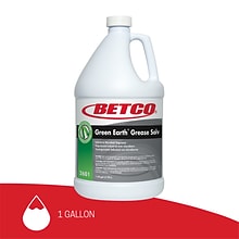 Betco Probiotic Grease Solv Industrial Microbial Degreaser, Orange Scent, 1 gal Bottle, 4/Carton (BE