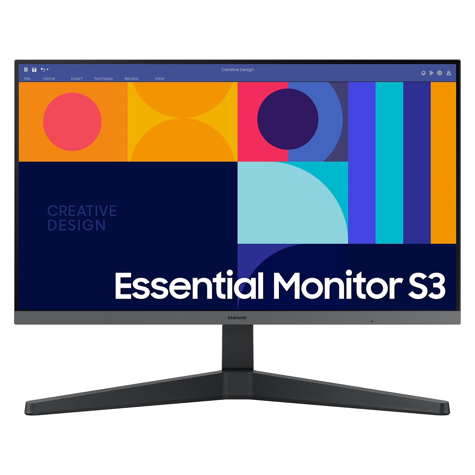Samsung S33GC 27 100 Hz LCD Business Monitor, Black  (S27C332GAN)