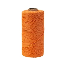 Mutual Industries Nylon Braided Mason Twine, 0.06 x 500 ft., Glo Orange, 6/Pack (14662-145-500)