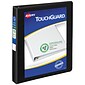 Avery TouchGuard Protection Heavy Duty 1" 3-Ring View Binders, Slant Ring, White (17141)