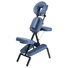 Master Massage The Professional Royal Blue Portable Massage Chair (46449)