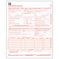 ComplyRight CMS-1500 Health Insurance Claim Forms (02/12), 8-1/2 x 11, Box of 1,000 (CMS12LC1)