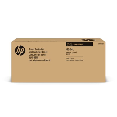 HP M604L Magenta Toner Cartridge for Samsung CLT-M604L (SU347), Samsung-branded printer supplies are