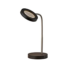 Simplee Adesso Holmes LED 3x Magnifier Desk Lamp (SL4924-01)