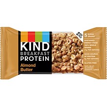 KIND Gluten-Free Almond Butter Protein Breakfast Bar, 0.88 oz., 6 Bars/Box (41935)