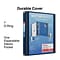 Staples® Better 1 3 Ring View Binder with D-Rings, Navy Blue (24048)