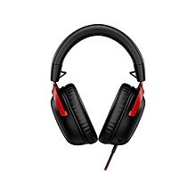 HyperX Cloud III Noise Canceling Stereo Gaming Headset, USB, 3.5mm, Black/Red (727A9AA)