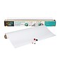 Mind Reader Adhesive Dry-Erase Whiteboard Roll with Dry Erase Markers, 24" x 10' (DWBER-WHT)
